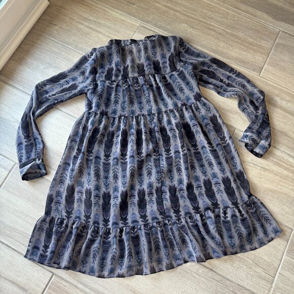 BCBG Generation Patterned Tunic Flowy Dress - Size XS - Picture 7 of 7